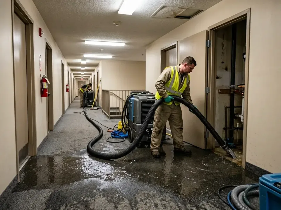 multi-unit-apartment-hallway-f-005 — frequently asked questions, Emergency Burst Pipe Water Extraction & Removal in Ball Gro…